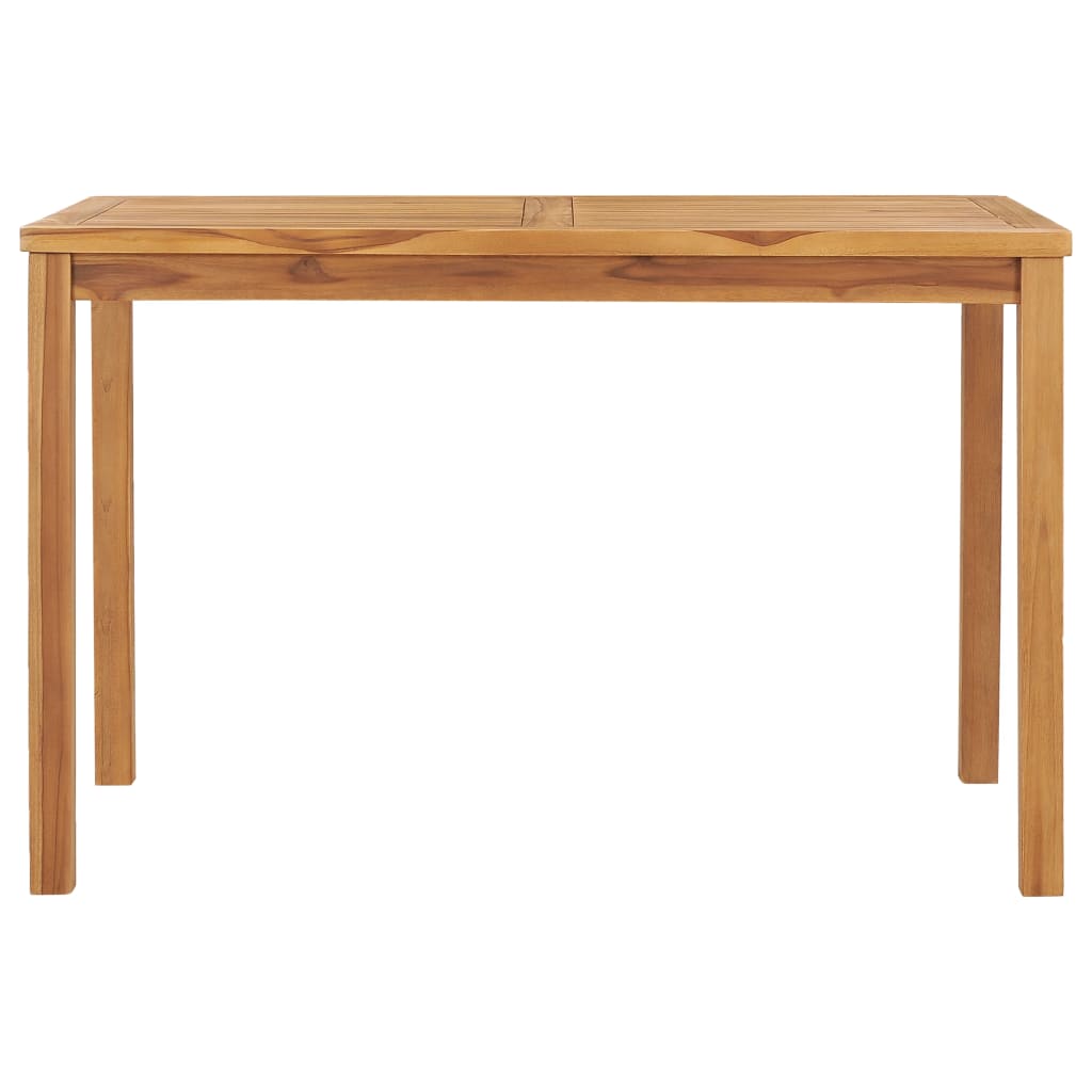 Τραπεζαρία Κήπου 120 x 70 x 77 εκ. από Μασίφ Ξύλο Teak