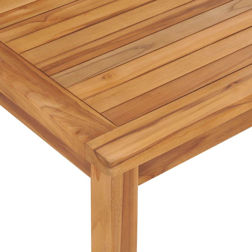 Τραπεζαρία Κήπου 120 x 70 x 77 εκ. από Μασίφ Ξύλο Teak
