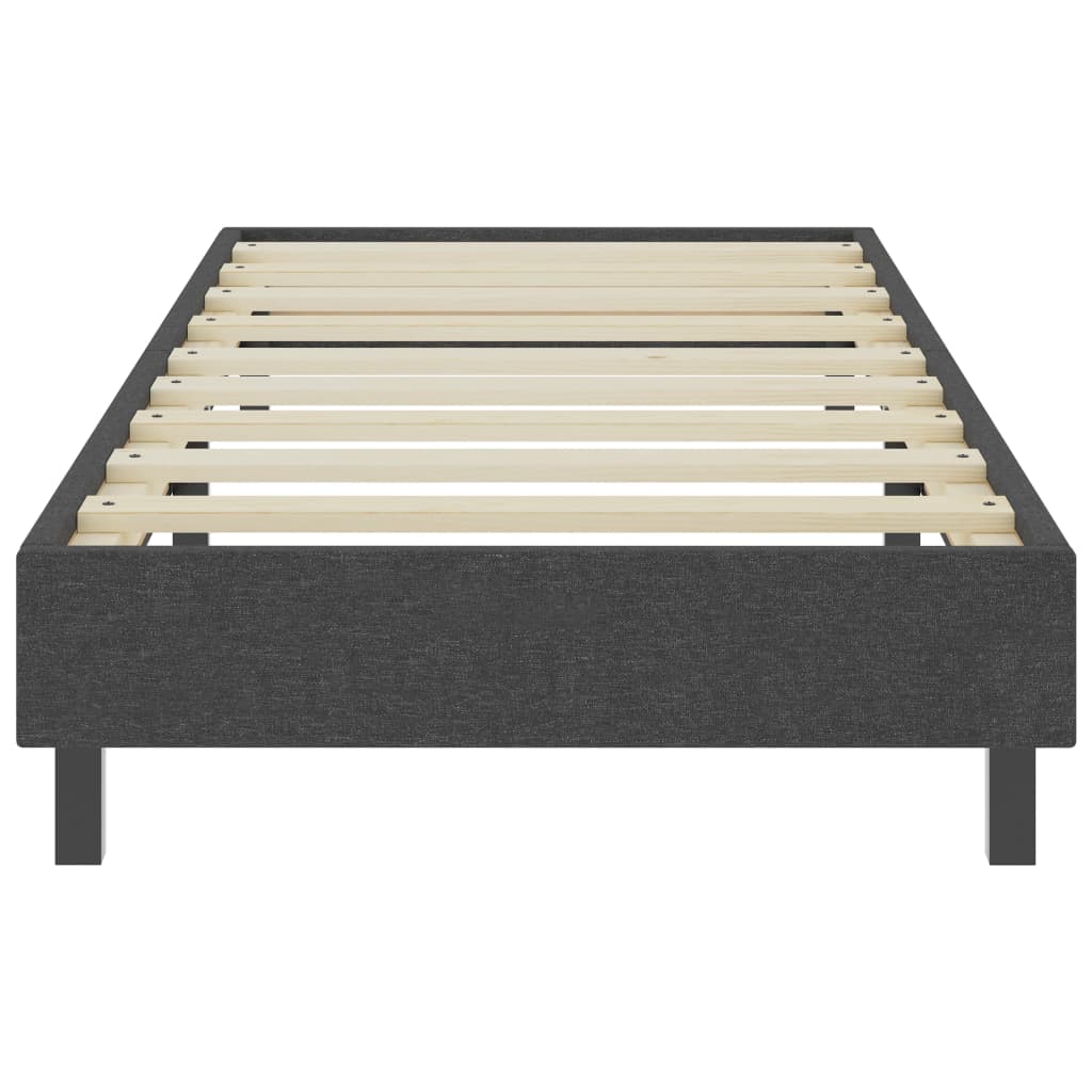 Πλαίσιο Κρεβατιού Boxspring Γκρι 100 x 200 εκ. Υφασμάτινο - PAKOBAZAAR