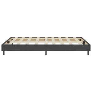 Πλαίσιο Κρεβατιού Boxspring Γκρι 160 x 200 εκ. Υφασμάτινο - Pakobazaar