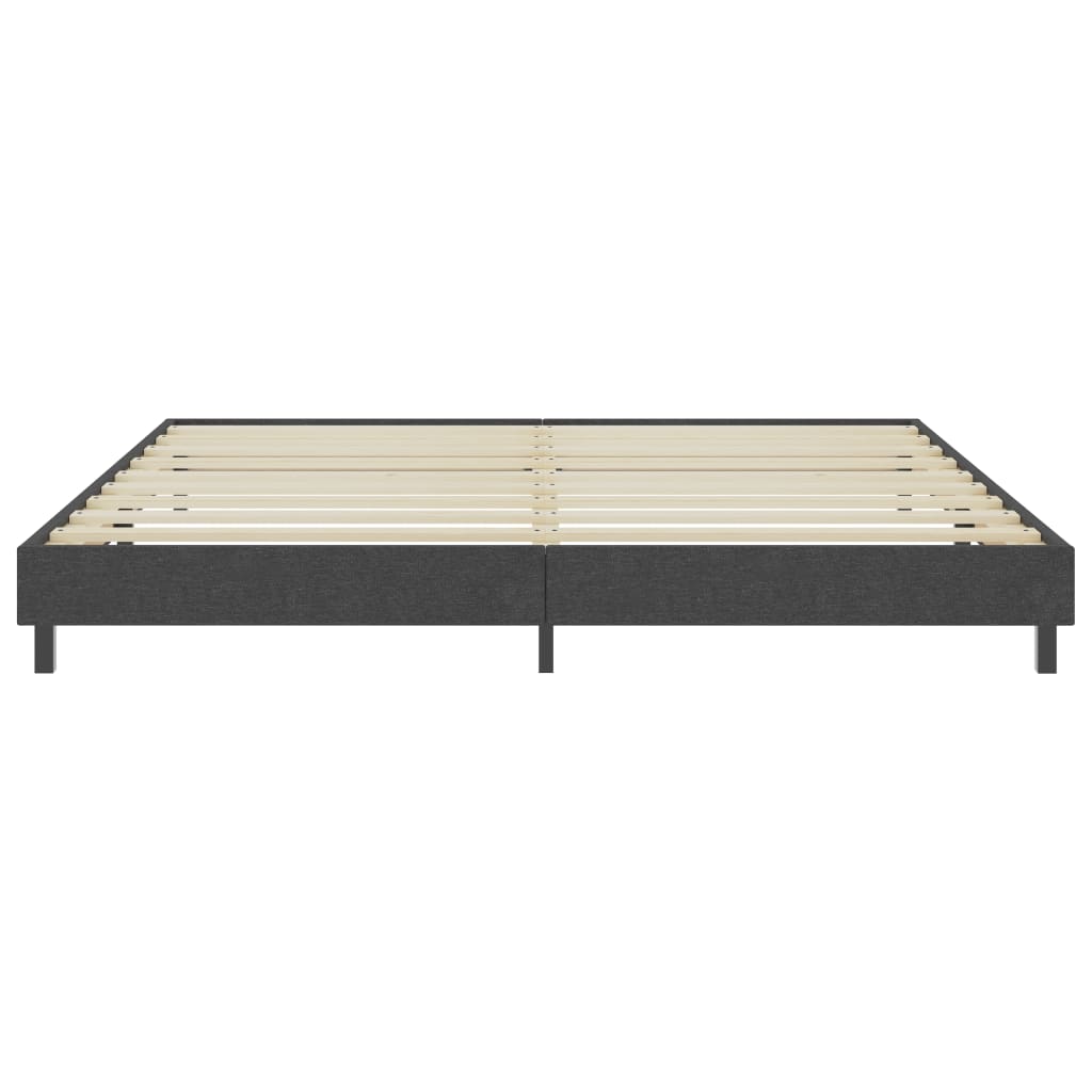 Πλαίσιο Κρεβατιού Boxspring Γκρι 200 x 200 εκ. Υφασμάτινο - Pakobazaar