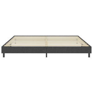 Πλαίσιο Κρεβατιού Boxspring Γκρι 200 x 200 εκ. Υφασμάτινο - Pakobazaar
