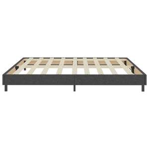 Πλαίσιο Κρεβατιού Boxspring Γκρι 200 x 200 εκ. Υφασμάτινο - Pakobazaar