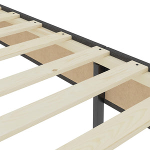Πλαίσιο Κρεβατιού Boxspring Γκρι 80 x 200 εκ. Υφασμάτινο - Pakobazaar