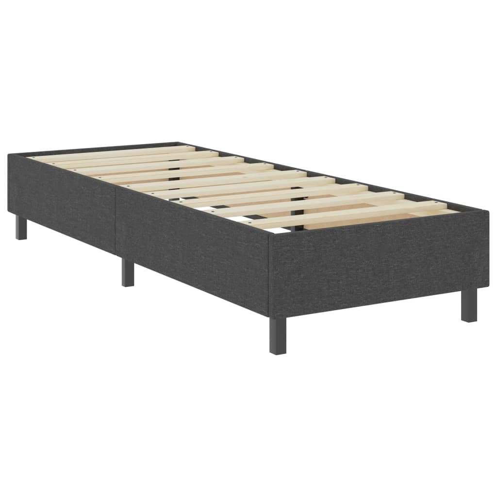 Πλαίσιο Κρεβατιού Boxspring Γκρι 90 x 200 εκ. Υφασμάτινο