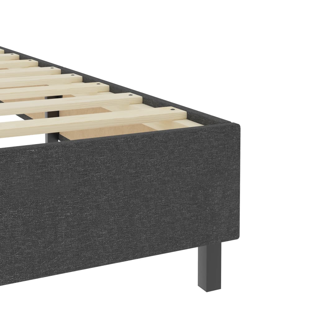 Πλαίσιο Κρεβατιού Boxspring Γκρι 90 x 200 εκ. Υφασμάτινο