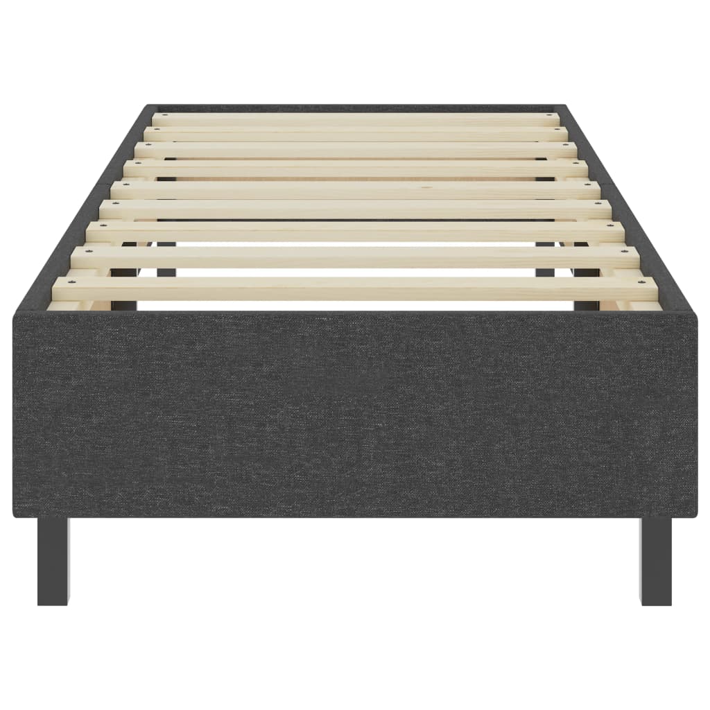 Πλαίσιο Κρεβατιού Boxspring Γκρι 100 x 200 εκ. Υφασμάτινο - PAKOBAZAAR