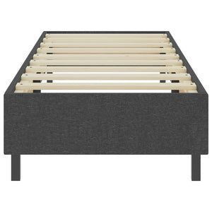 Πλαίσιο Κρεβατιού Boxspring Γκρι 100 x 200 εκ. Υφασμάτινο - PAKOBAZAAR