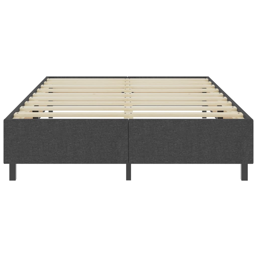 Πλαίσιο Κρεβατιού Boxspring Γκρι 140 x 200 εκ. Υφασμάτινο - PAKOBAZAAR