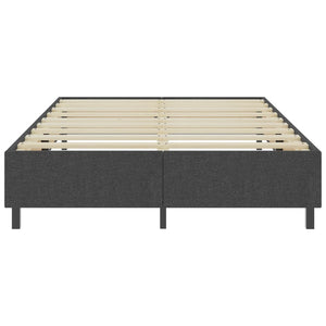 Πλαίσιο Κρεβατιού Boxspring Γκρι 140 x 200 εκ. Υφασμάτινο - PAKOBAZAAR
