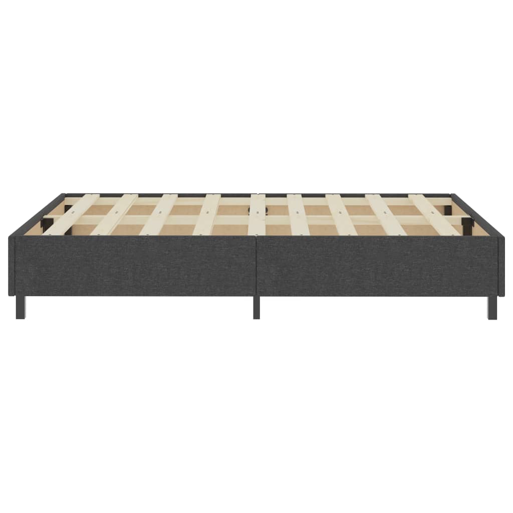 Πλαίσιο Κρεβατιού Boxspring Γκρι 140 x 200 εκ. Υφασμάτινο - PAKOBAZAAR