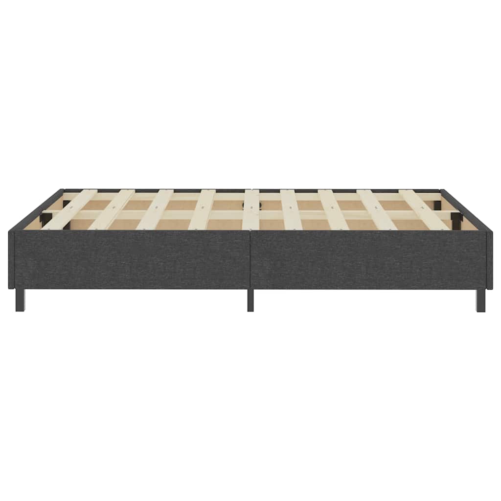 Πλαίσιο Κρεβατιού Boxspring Γκρι 160 x 200 εκ. Υφασμάτινο - Pakobazaar