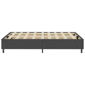 Πλαίσιο Κρεβατιού Boxspring Γκρι 180 x 200 εκ. Υφασμάτινο - Pakobazaar