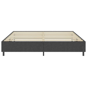 Πλαίσιο Κρεβατιού Boxspring Γκρι 200 x 200 εκ. Υφασμάτινο - Pakobazaar