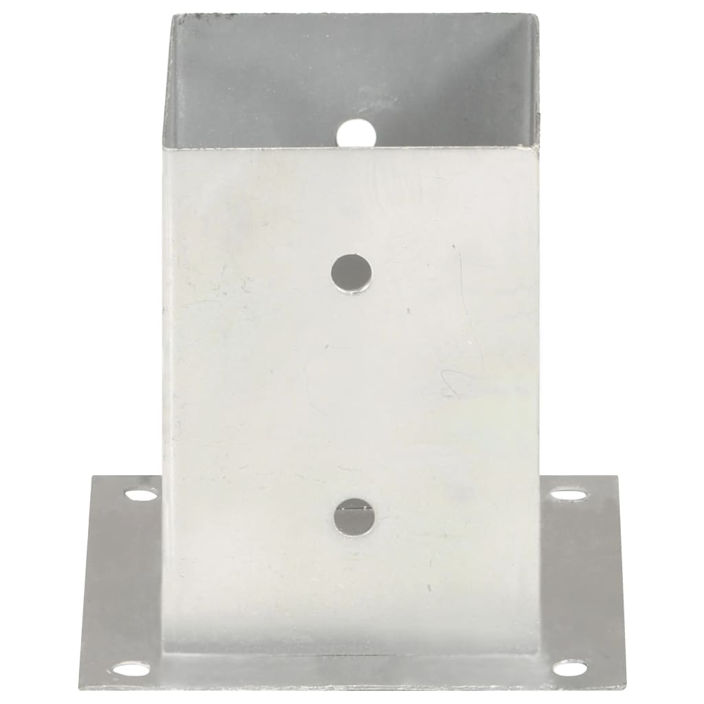 Στηρίγματα Στύλου/Κολόνας 4 τεμ. 101 χιλ. Γαλβανισμένο Μέταλλο - PAKOBAZAAR