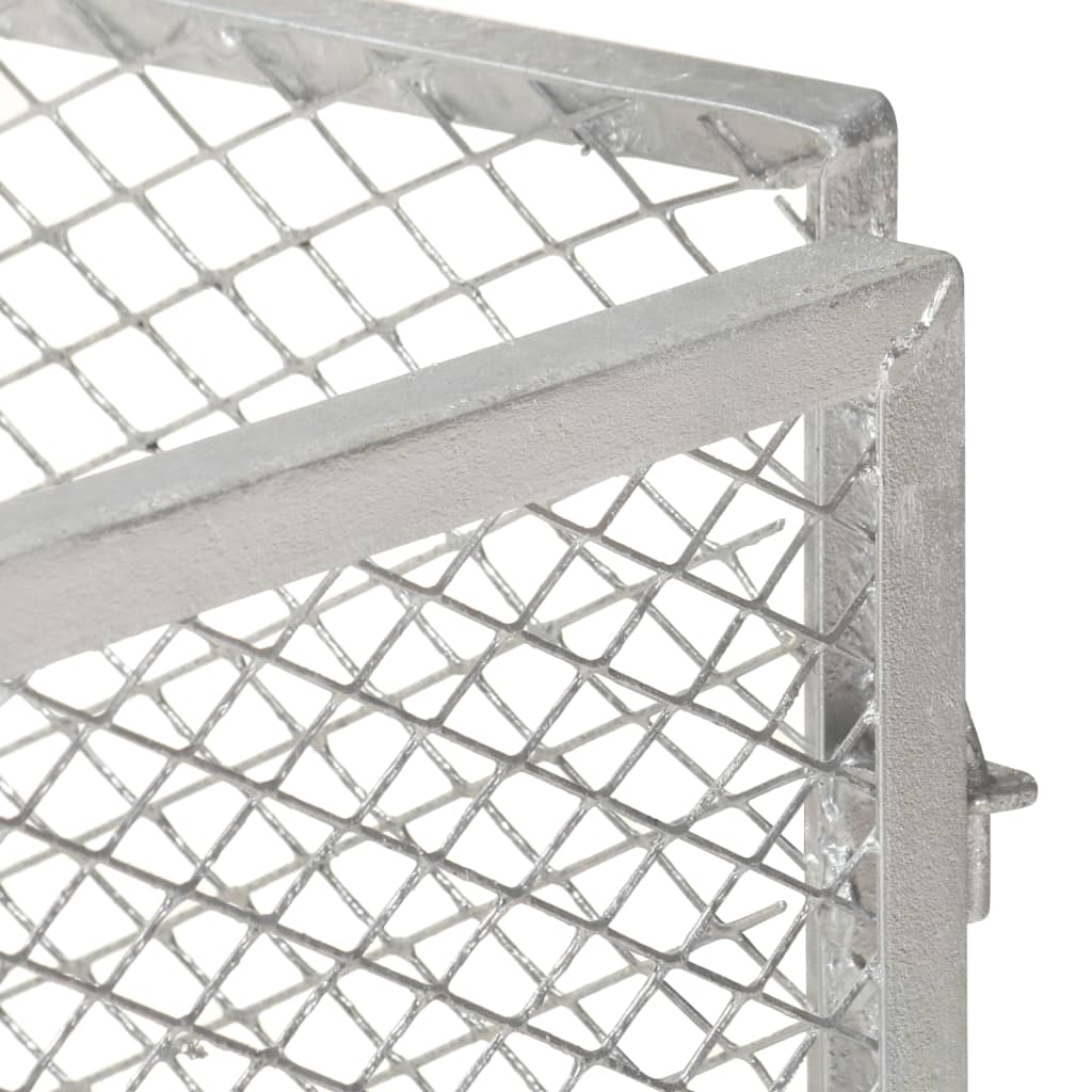 Κομποστοποιητής Κήπου 85 x 85 x 70 εκ. Γαλβανισμένος Σίδηρος - PAKOBAZAAR