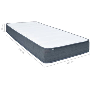Στρώμα για Κρεβάτι Boxspring Μεσαίας Σκληρότητας 200 x 100 x 20 εκ. - PAKOBAZAAR
