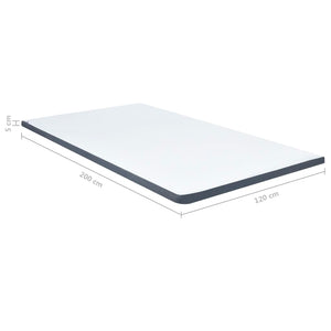 Ανώστρωμα για Κρεβάτι Boxspring 200 x 120 x 5 εκ. μέτριας απαλότητας - PAKOBAZAAR