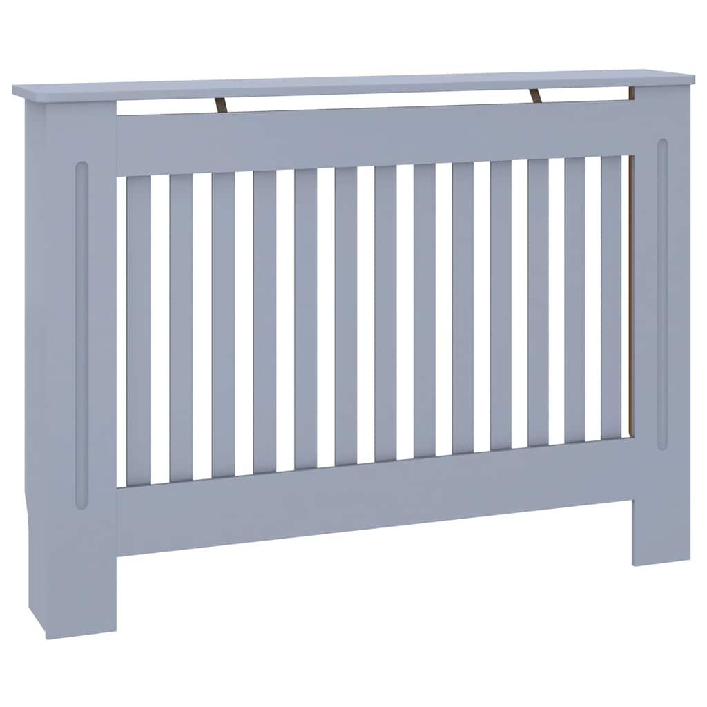 Κάλυμμα Καλοριφέρ Γκρι 112 x 19 x 81,5 εκ. από MDF - Pakobazaar