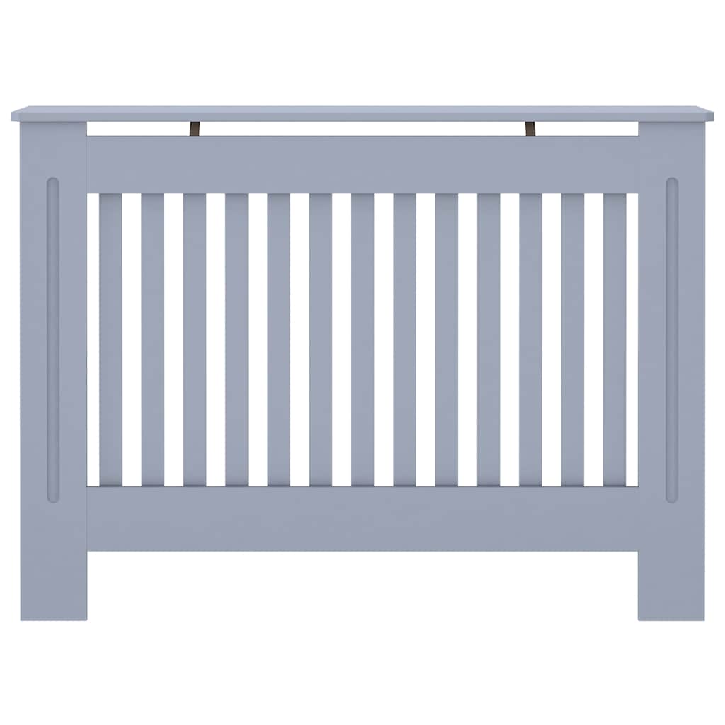Κάλυμμα Καλοριφέρ Γκρι 112 x 19 x 81,5 εκ. από MDF - Pakobazaar