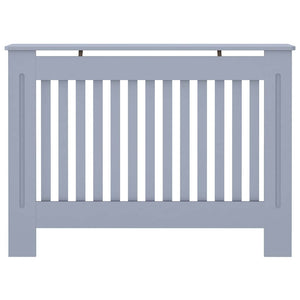 Κάλυμμα Καλοριφέρ Γκρι 112 x 19 x 81,5 εκ. από MDF - Pakobazaar