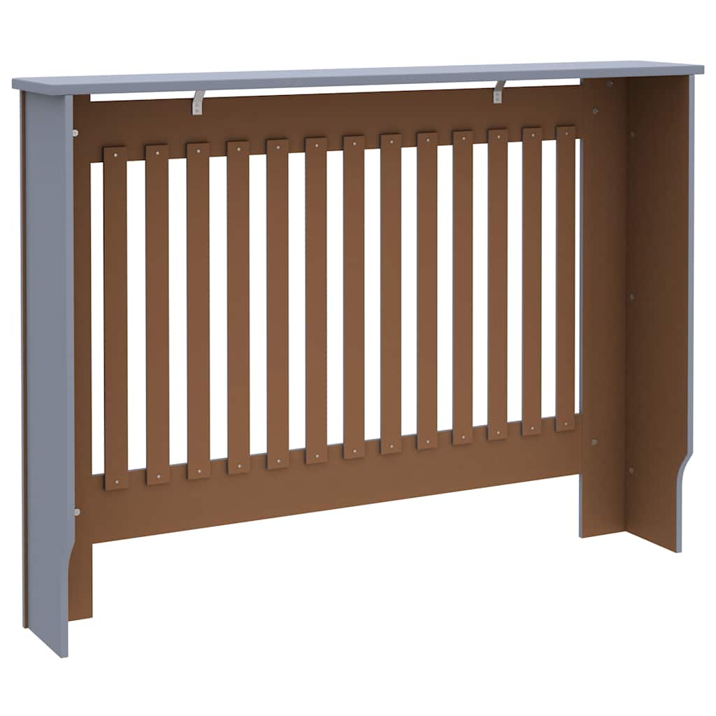 Κάλυμμα Καλοριφέρ Γκρι 112 x 19 x 81,5 εκ. από MDF - Pakobazaar