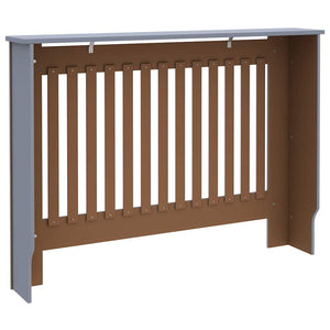 Κάλυμμα Καλοριφέρ Γκρι 112 x 19 x 81,5 εκ. από MDF - Pakobazaar