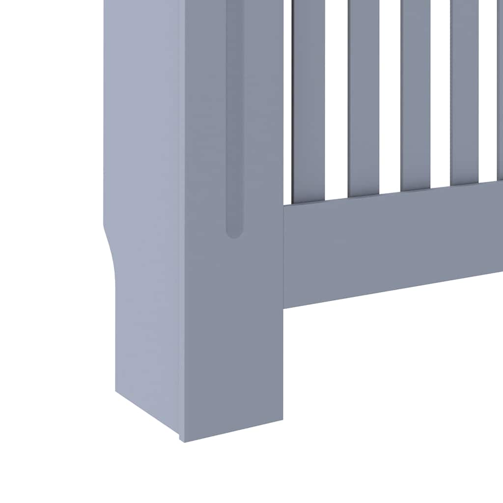 Κάλυμμα Καλοριφέρ Γκρι 112 x 19 x 81,5 εκ. από MDF - Pakobazaar