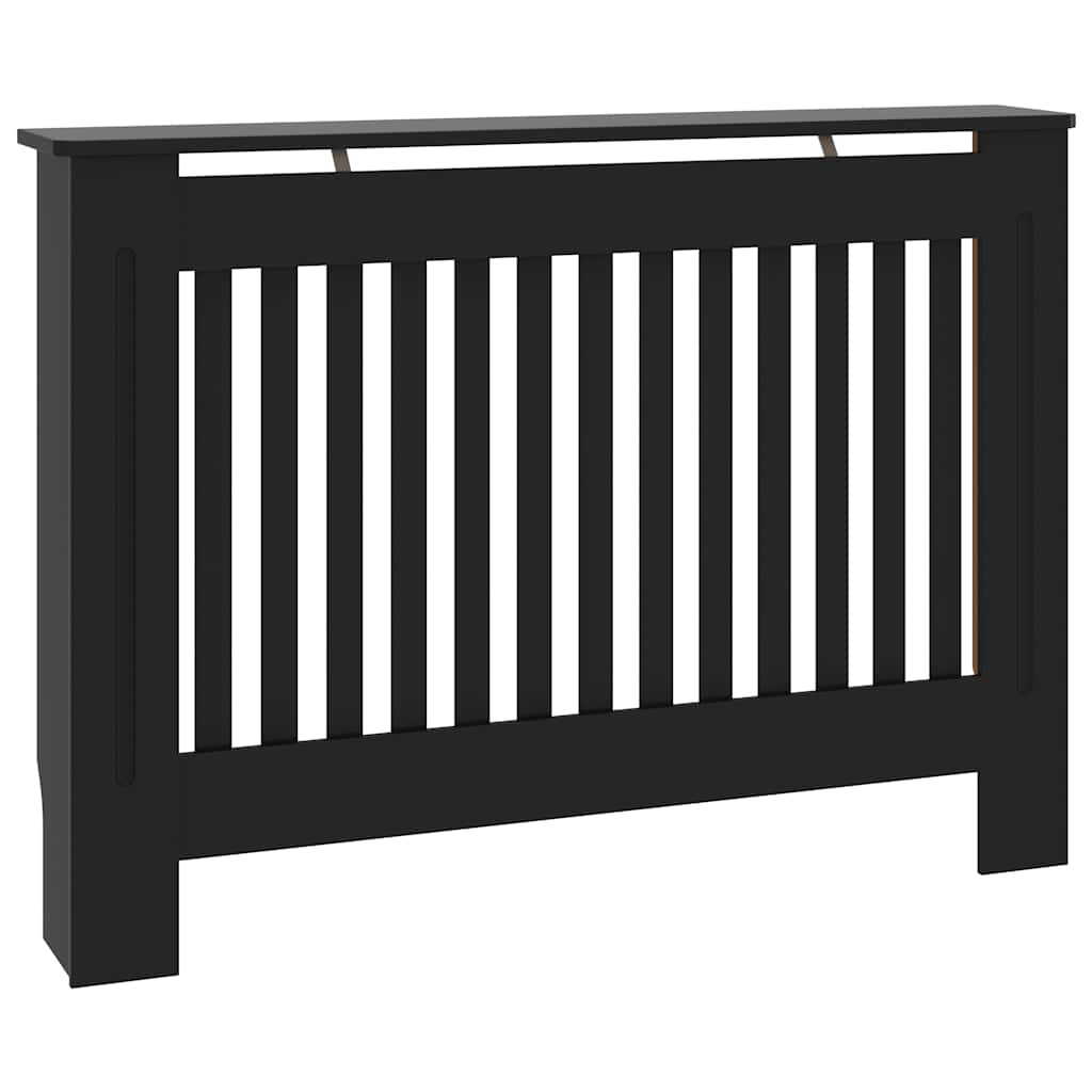 Κάλυμμα Καλοριφέρ Μαύρο 112 x 19 x 81,5 εκ. από MDF - PAKOBAZAAR