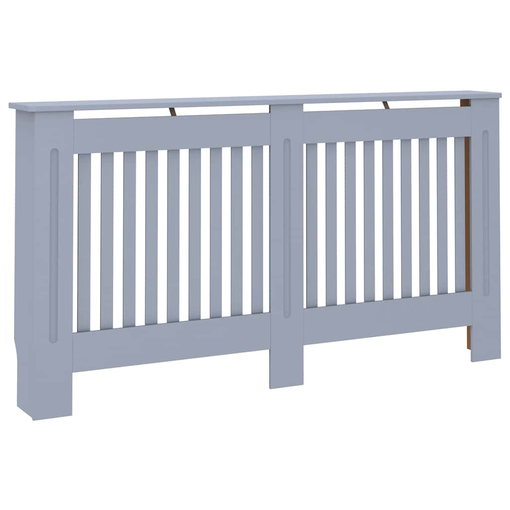 Κάλυμμα Καλοριφέρ Ανθρακί 152 x 19 x 81,5 εκ. από MDF - PAKOBAZAAR