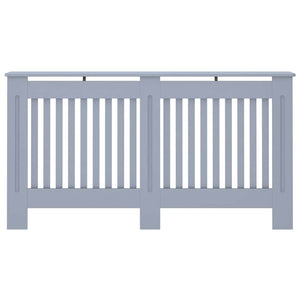 Κάλυμμα Καλοριφέρ Ανθρακί 152 x 19 x 81,5 εκ. από MDF - PAKOBAZAAR