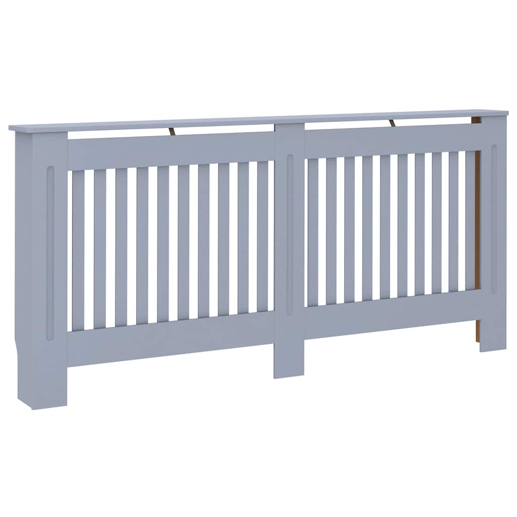 Κάλυμμα Καλοριφέρ Ανθρακί 172 x 19 x 81,5 εκ. από MDF - PAKOBAZAAR