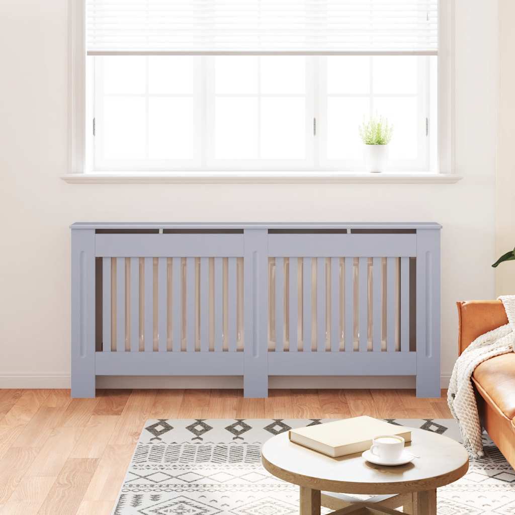 Κάλυμμα Καλοριφέρ Ανθρακί 172 x 19 x 81,5 εκ. από MDF - PAKOBAZAAR