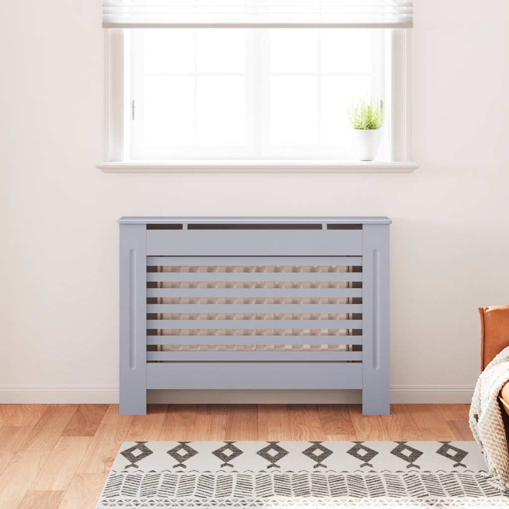 Κάλυμμα Καλοριφέρ Ανθρακί 112 x 19 x 81,5 εκ. από MDF - Pakobazaar