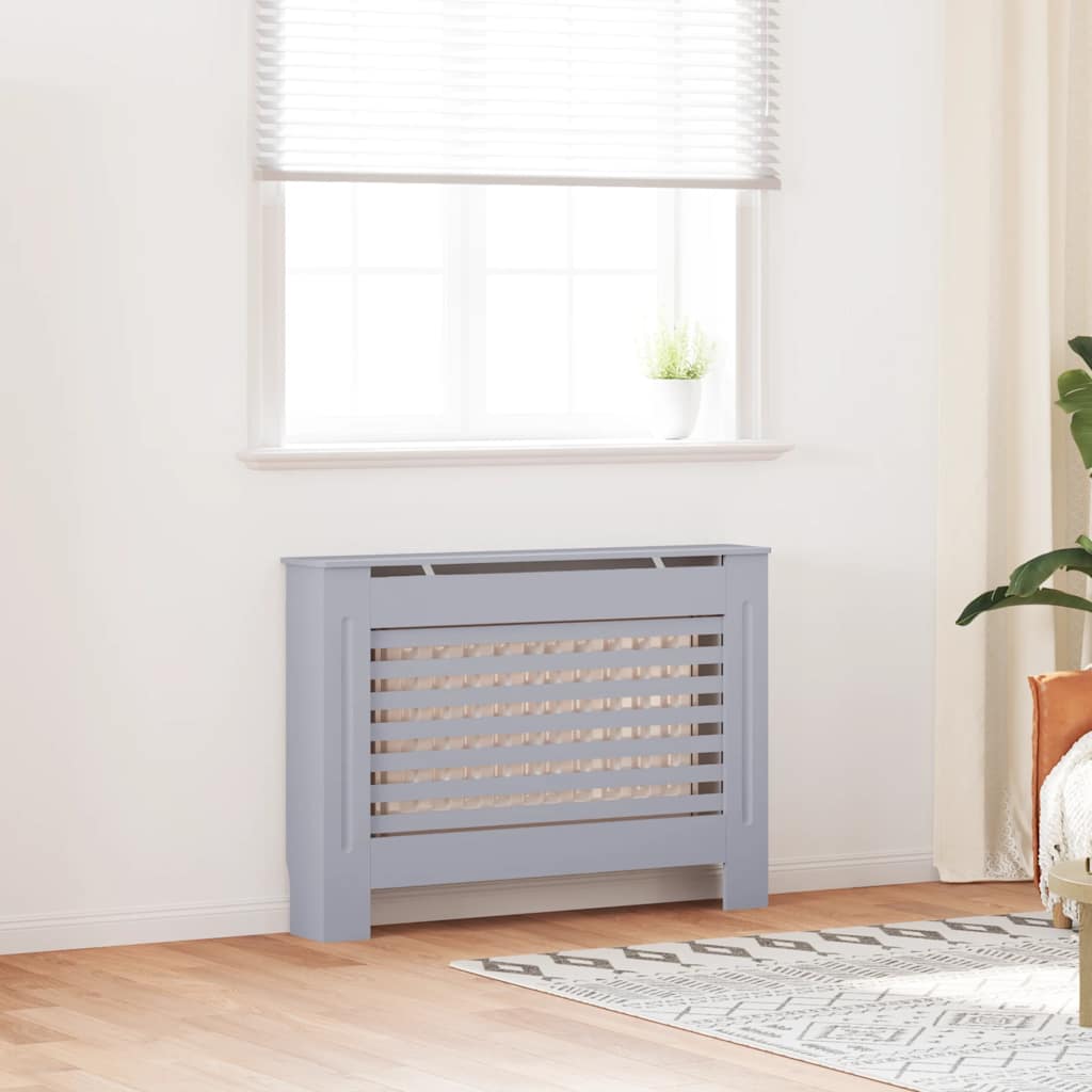 Κάλυμμα Καλοριφέρ Ανθρακί 112 x 19 x 81,5 εκ. από MDF - Pakobazaar