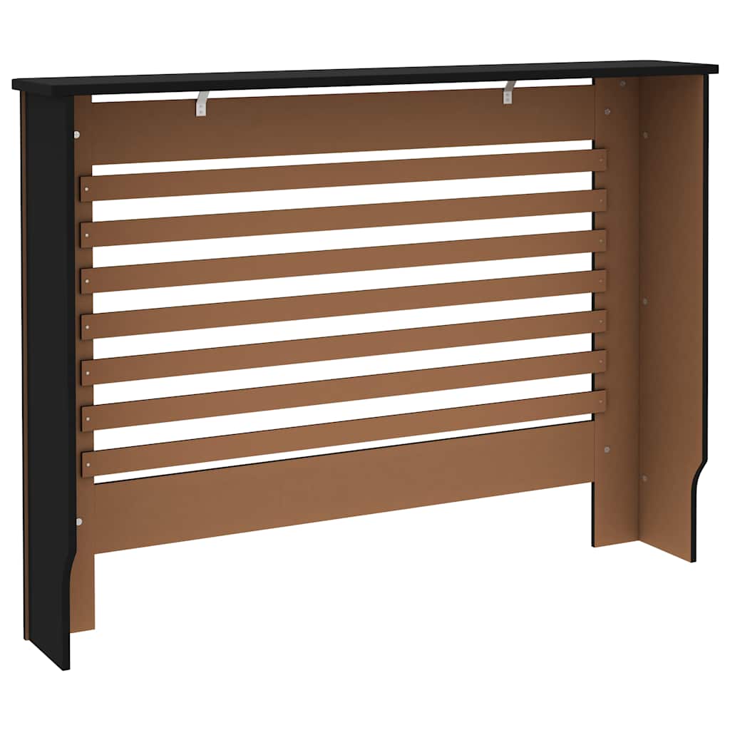 Κάλυμμα Καλοριφέρ Μαύρο 112 x 19 x 81,5 εκ. από MDF - PAKOBAZAAR