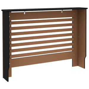 Κάλυμμα Καλοριφέρ Μαύρο 112 x 19 x 81,5 εκ. από MDF - PAKOBAZAAR