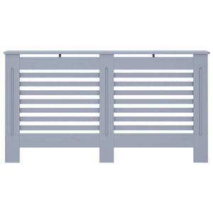 Κάλυμμα Καλοριφέρ Ανθρακί 152 x 19 x 81,5 εκ. από MDF - PAKOBAZAAR