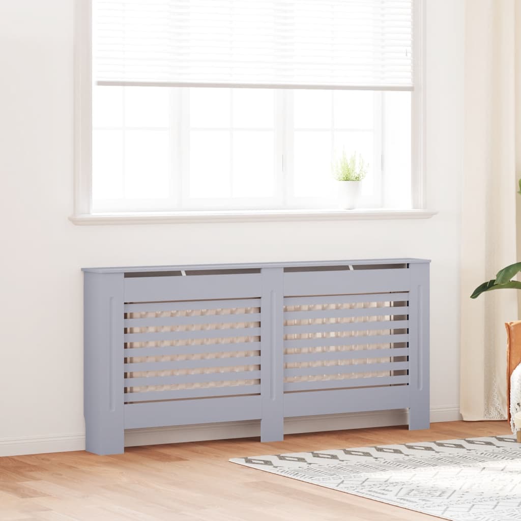 Κάλυμμα Καλοριφέρ Ανθρακί 172 x 19 x 81,5 εκ. από MDF - PAKOBAZAAR