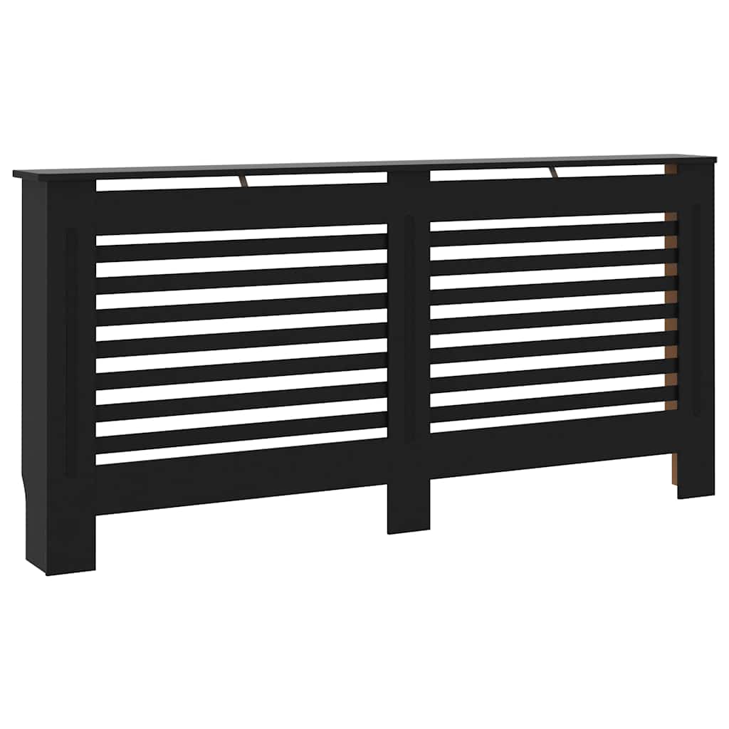 Κάλυμμα Καλοριφέρ Μαύρο 172 x 19 x 81,5 εκ. από MDF - PAKOBAZAAR