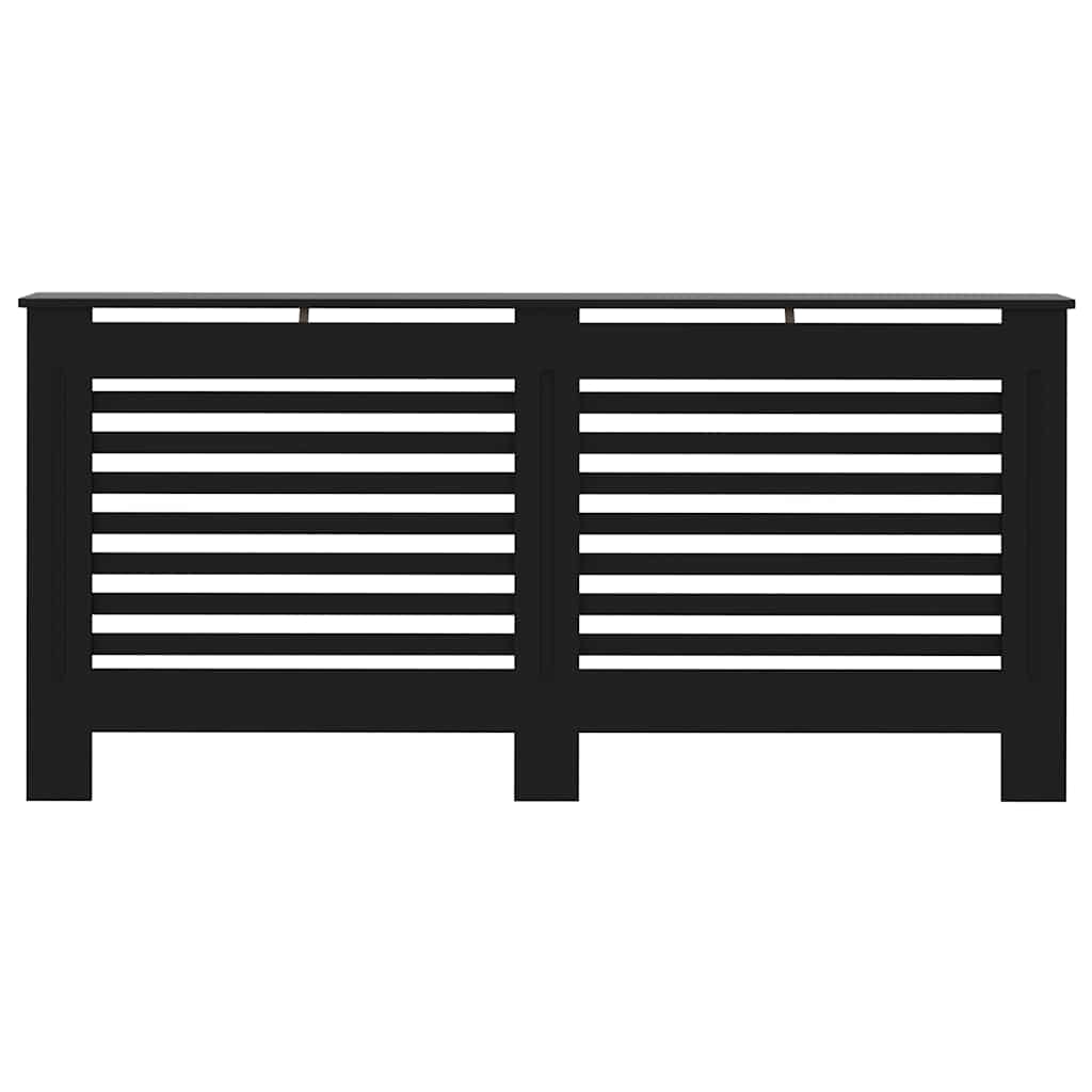 Κάλυμμα Καλοριφέρ Μαύρο 172 x 19 x 81,5 εκ. από MDF - PAKOBAZAAR
