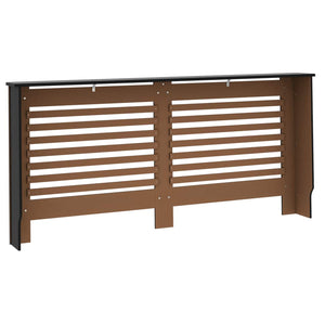 Κάλυμμα Καλοριφέρ Μαύρο 172 x 19 x 81,5 εκ. από MDF - PAKOBAZAAR