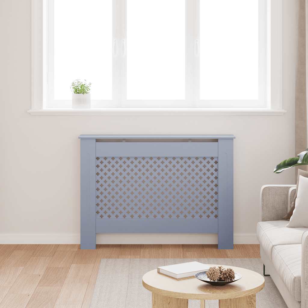 Κάλυμμα Καλοριφέρ Ανθρακί 112 x 19 x 81,5 εκ. από MDF - PAKOBAZAAR