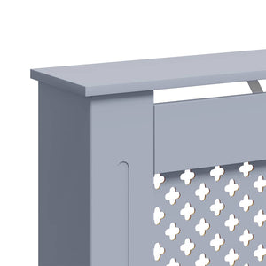 Κάλυμμα Καλοριφέρ Ανθρακί 112 x 19 x 81,5 εκ. από MDF - PAKOBAZAAR