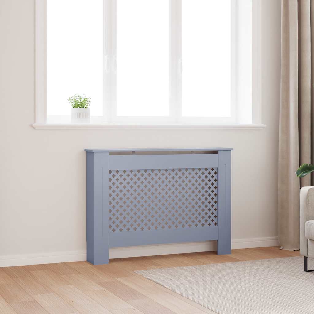 Κάλυμμα Καλοριφέρ Ανθρακί 112 x 19 x 81,5 εκ. από MDF - PAKOBAZAAR