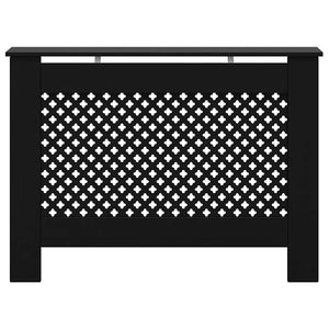 Κάλυμμα Καλοριφέρ Μαύρο 112 x 19 x 81,5 εκ. από MDF - PAKOBAZAAR