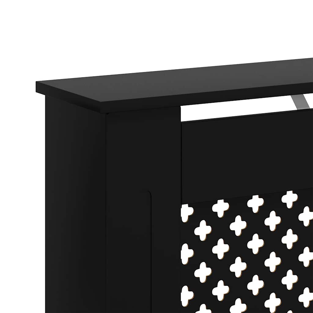 Κάλυμμα Καλοριφέρ Μαύρο 112 x 19 x 81,5 εκ. από MDF - PAKOBAZAAR