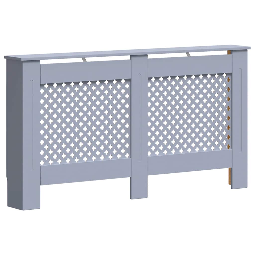 Κάλυμμα Καλοριφέρ Ανθρακί 152 x 19 x 81,5 εκ. από MDF - PAKOBAZAAR