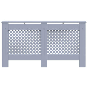 Κάλυμμα Καλοριφέρ Ανθρακί 152 x 19 x 81,5 εκ. από MDF - PAKOBAZAAR