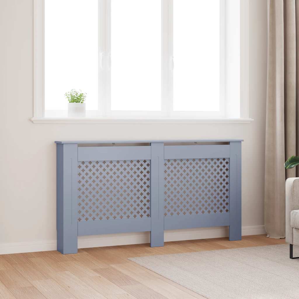 Κάλυμμα Καλοριφέρ Ανθρακί 152 x 19 x 81,5 εκ. από MDF - PAKOBAZAAR